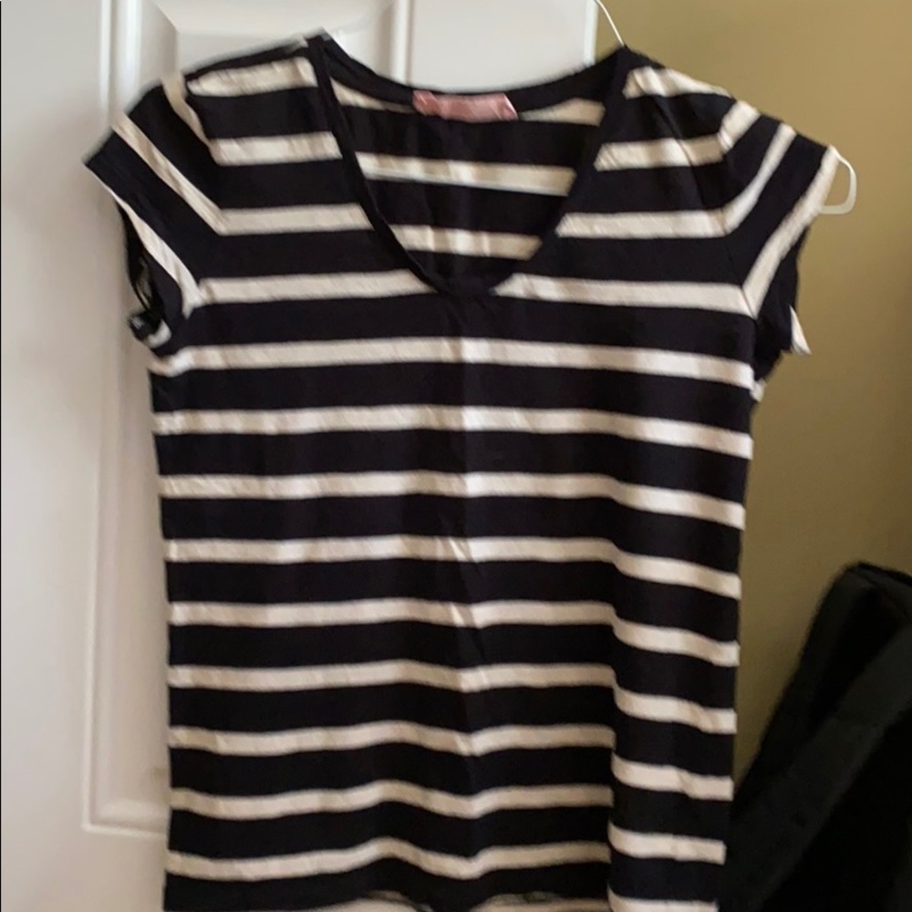 Pull over T-shirt material top